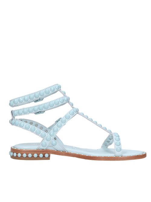 Sandali flat in pelle ASH | PLAY BIS CROKKIMISTY BLUE